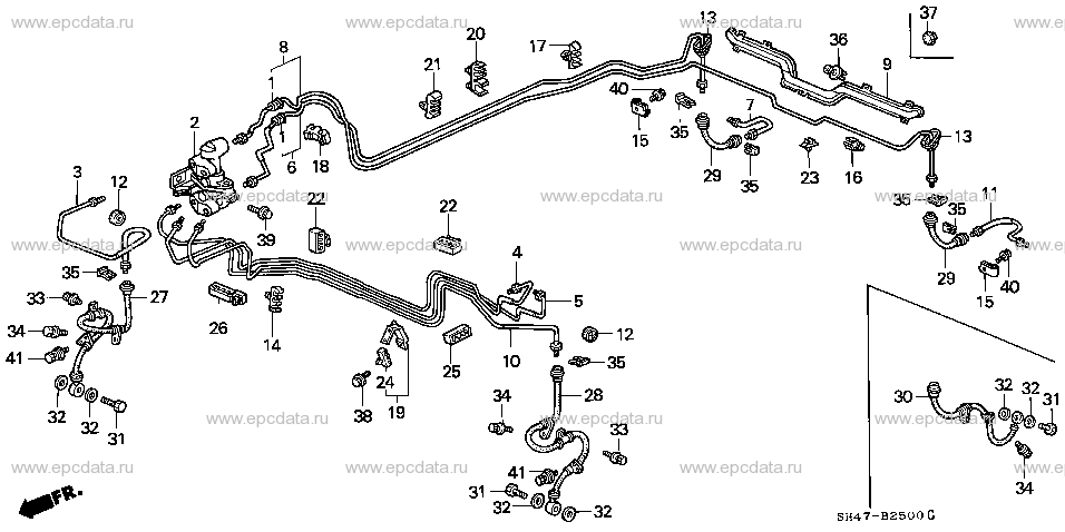 Parts scheme