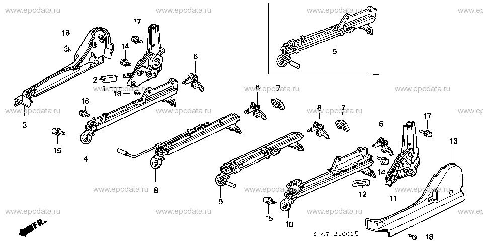 Parts scheme