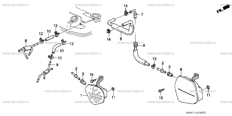 Parts scheme