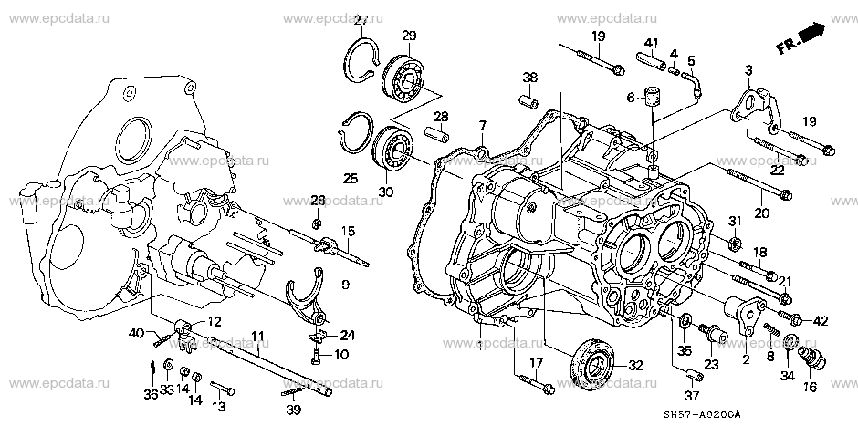 Parts scheme