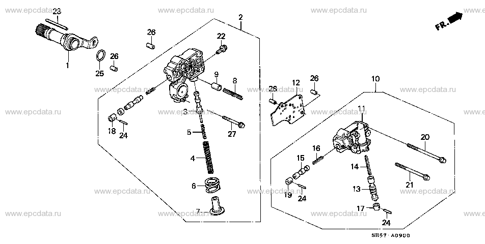 Parts scheme