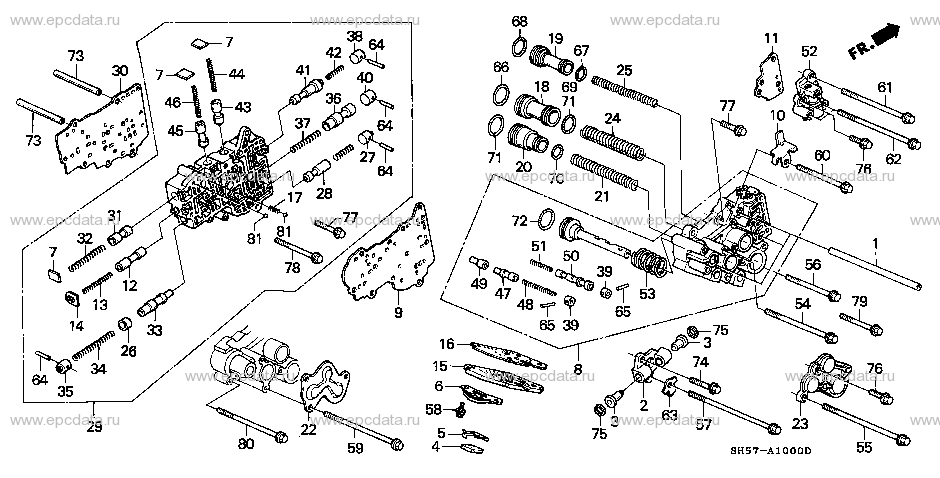 Parts scheme