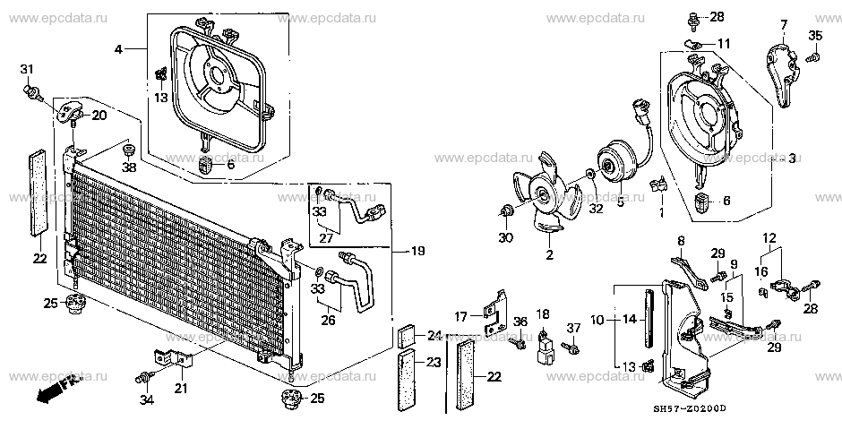 Parts scheme