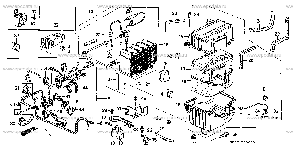 Parts scheme