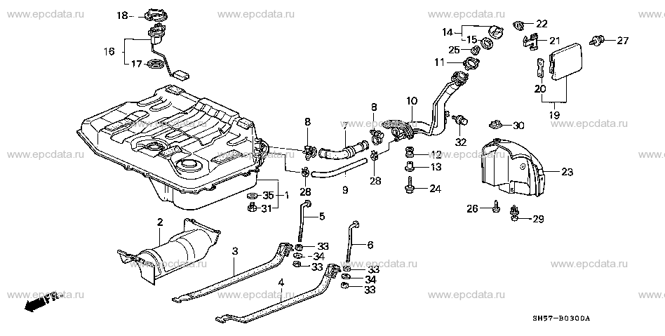 Parts scheme