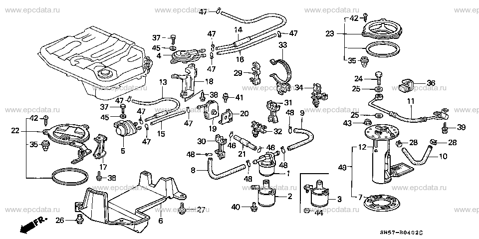 Parts scheme