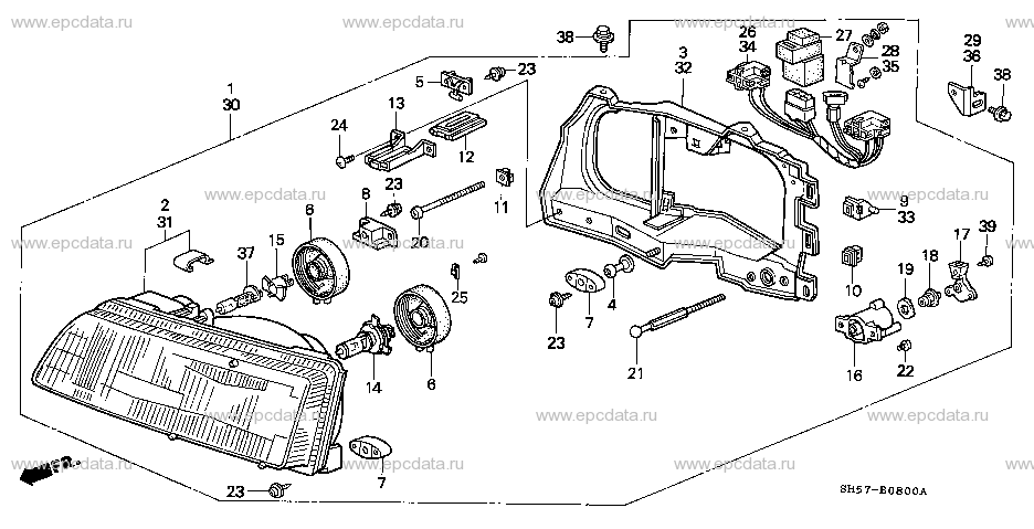 Parts scheme