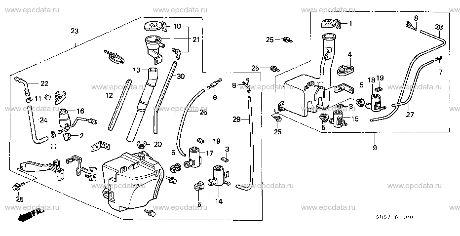 Parts scheme