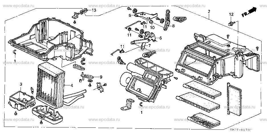 Parts scheme