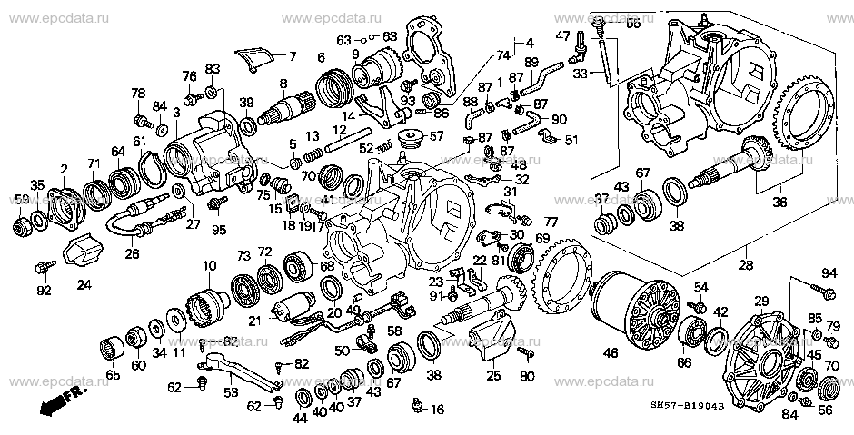 Parts scheme