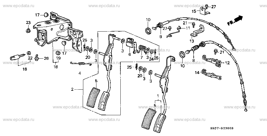 Parts scheme