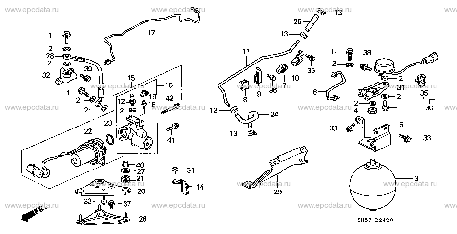 Parts scheme