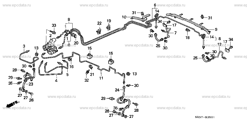 Parts scheme