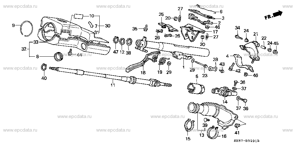 Parts scheme