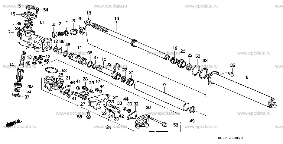 Parts scheme