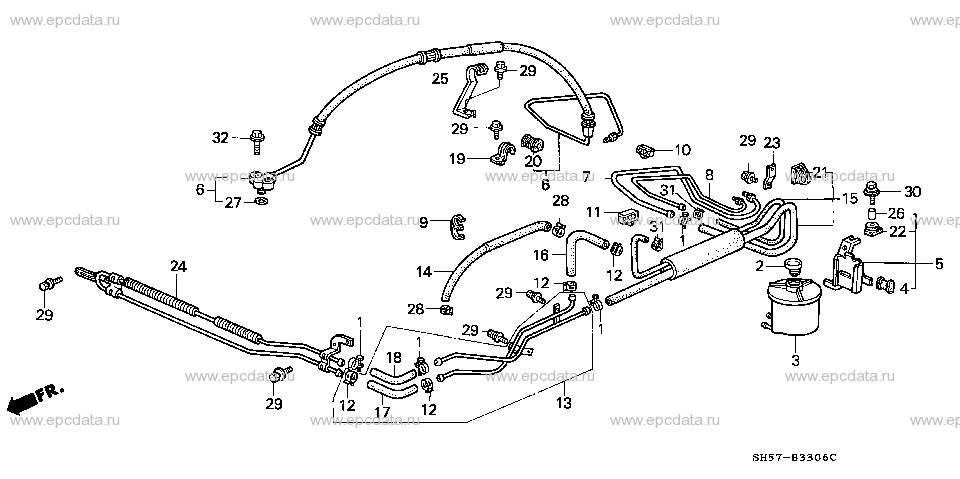 Parts scheme