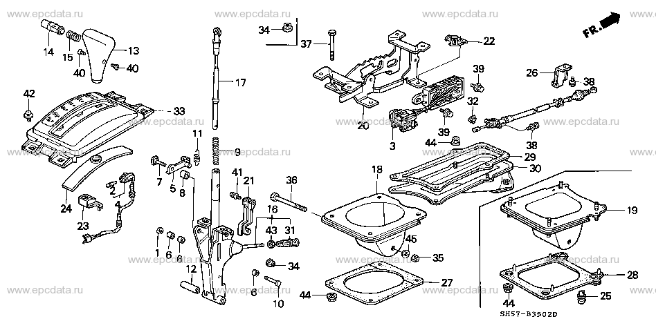 Parts scheme