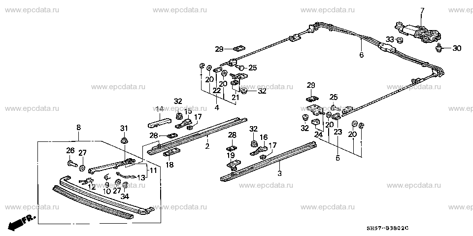 Parts scheme