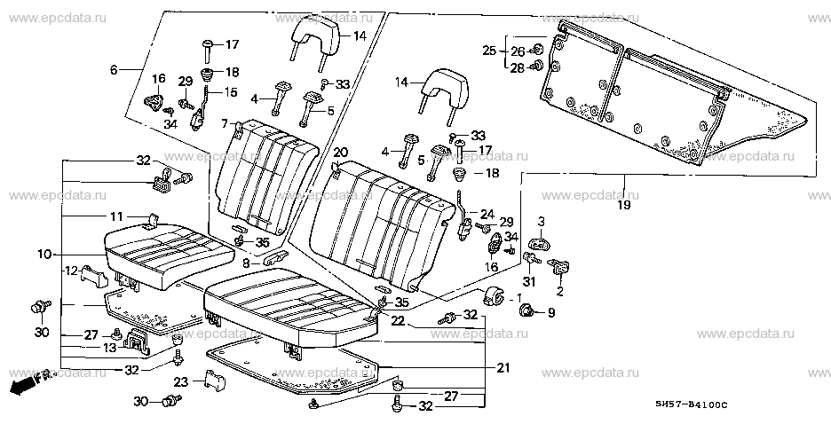 Parts scheme