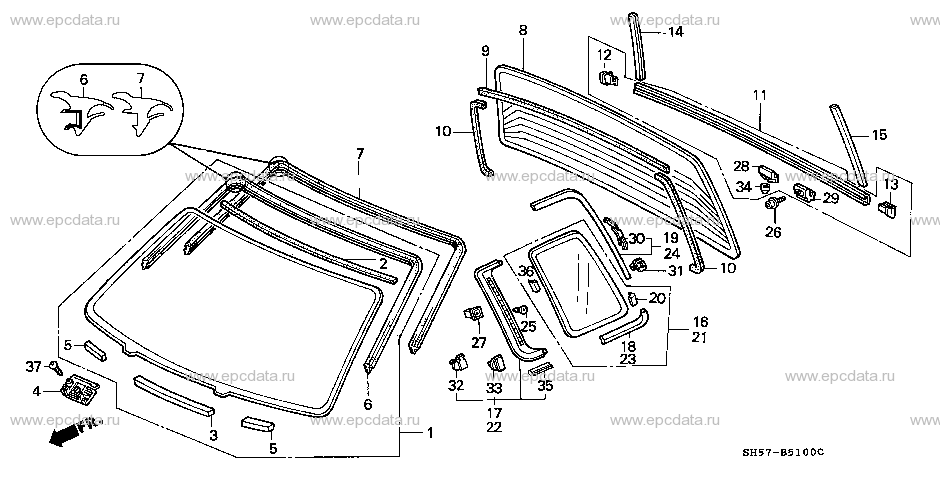 Parts scheme