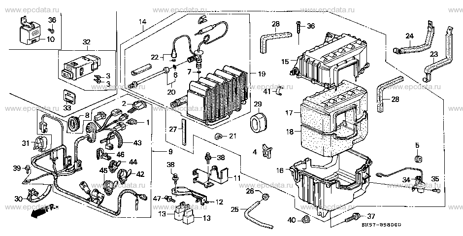 Parts scheme