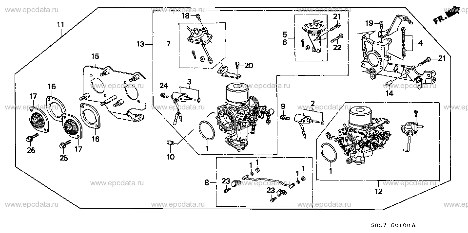 Parts scheme