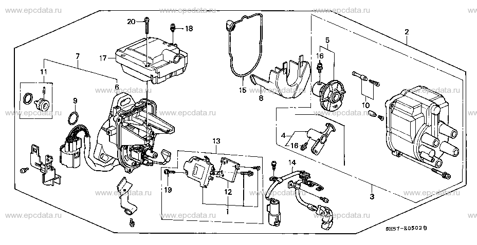 Parts scheme