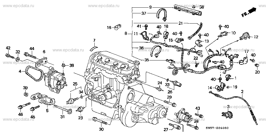 Parts scheme