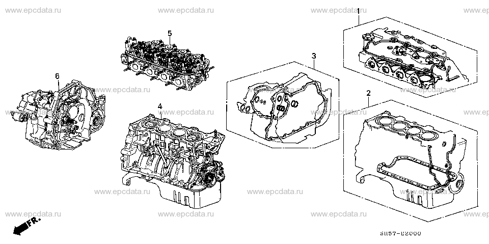 Parts scheme