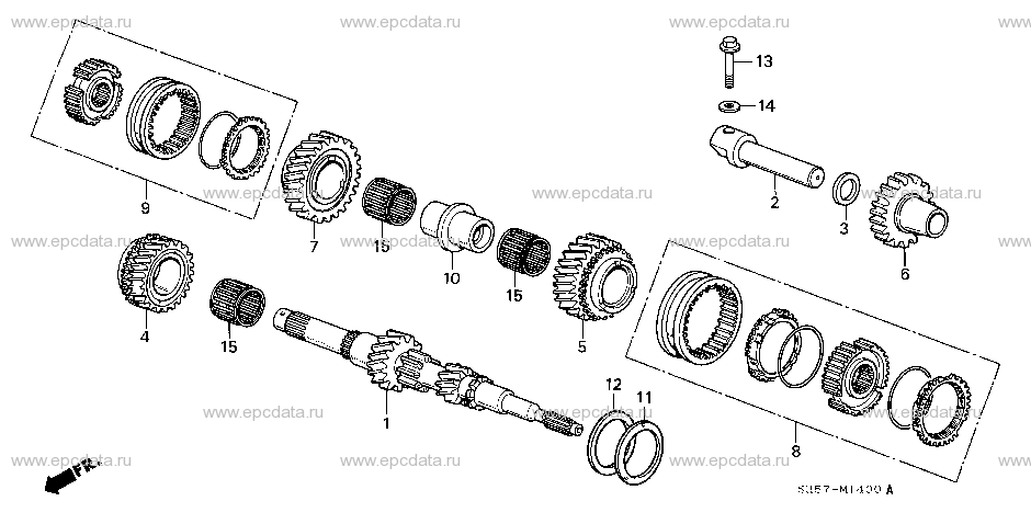 Parts scheme