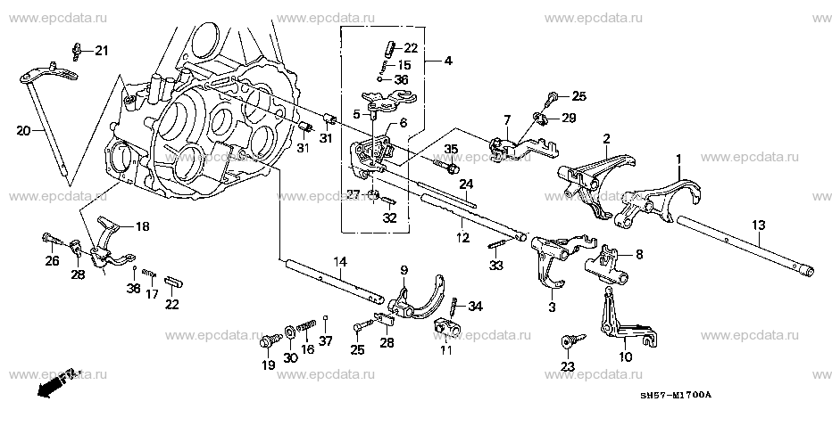 Parts scheme