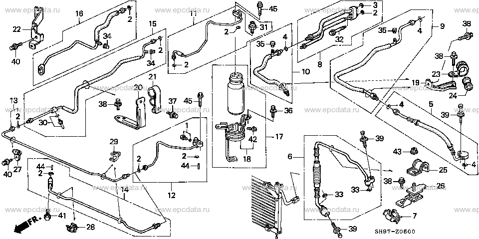 Parts scheme