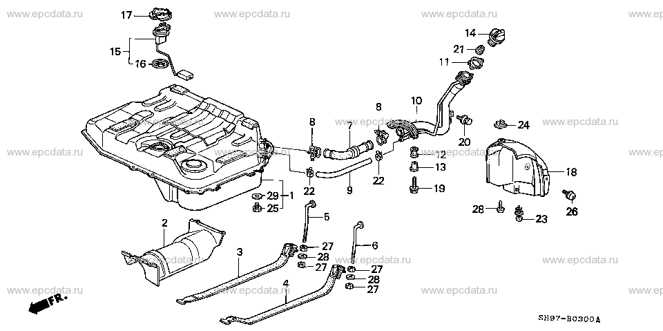 Parts scheme