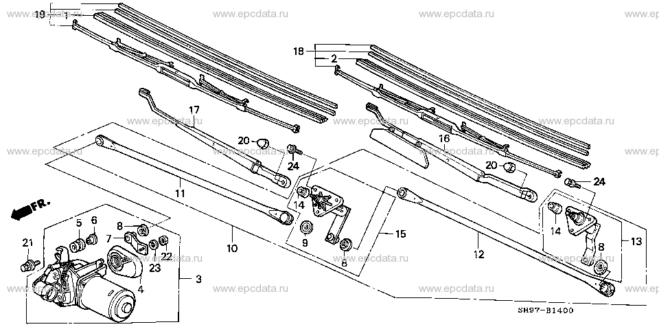 Parts scheme