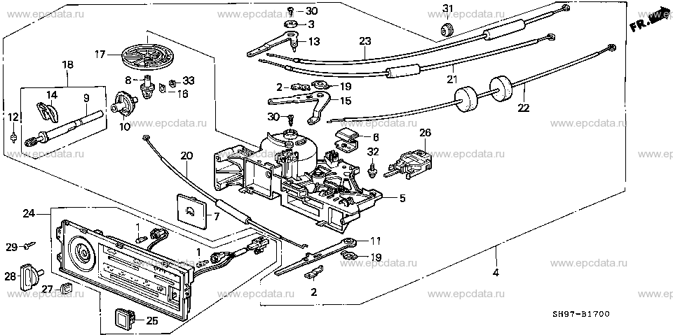 Parts scheme