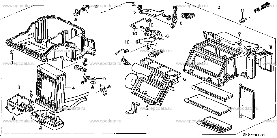 Parts scheme