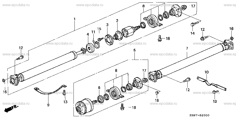 Parts scheme