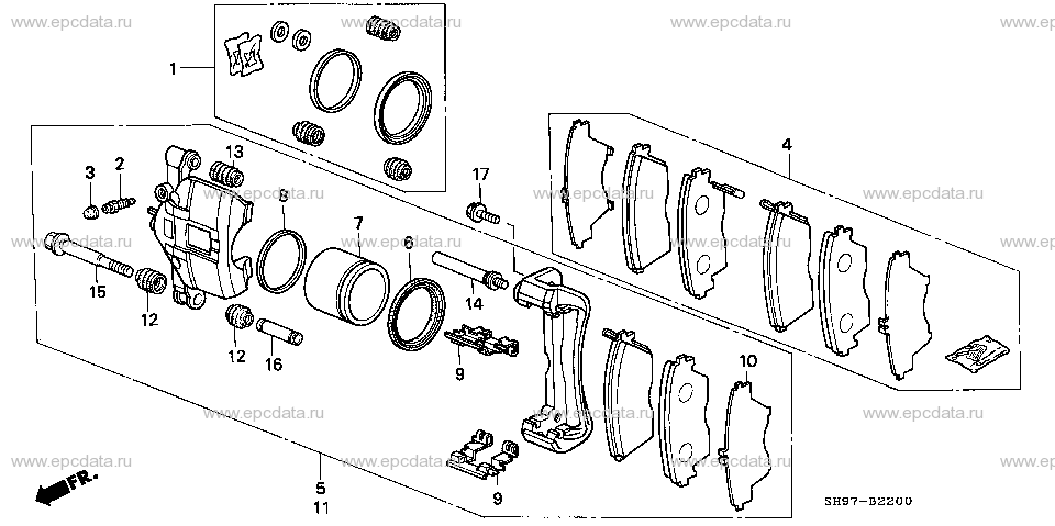 Parts scheme