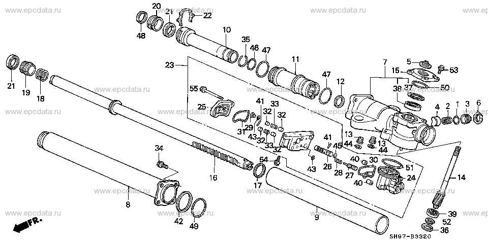 Parts scheme