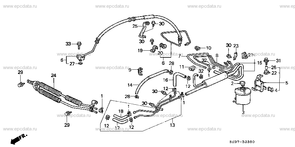 Parts scheme