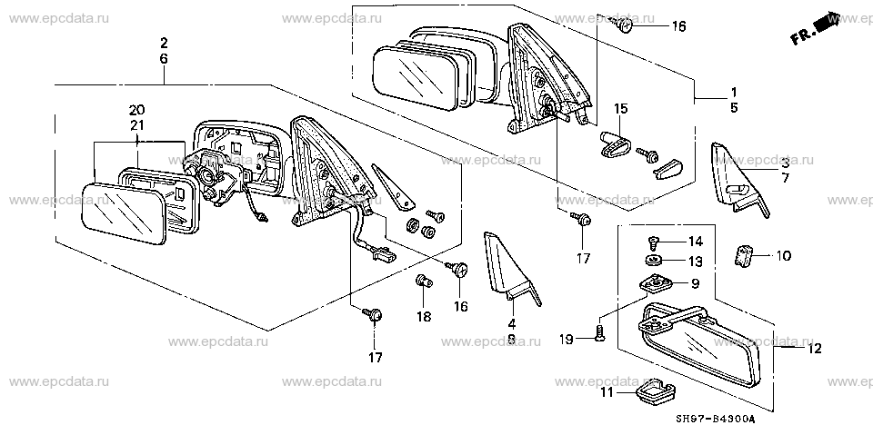 Parts scheme