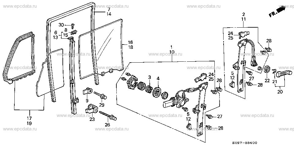 Parts scheme