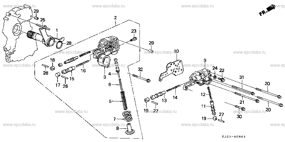 Parts scheme