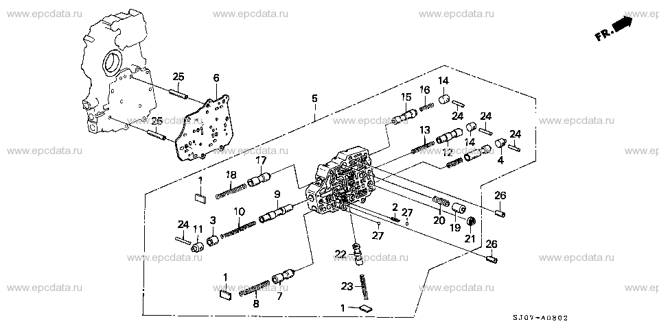 Parts scheme