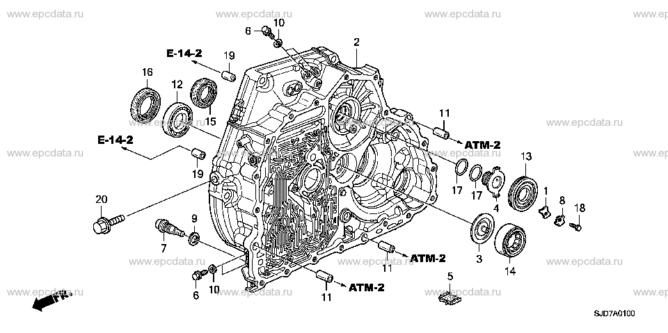 Parts scheme