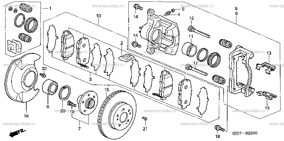 Parts scheme