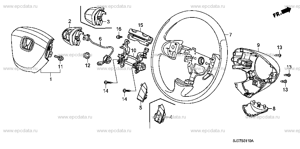 Parts scheme