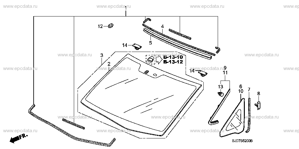 Parts scheme