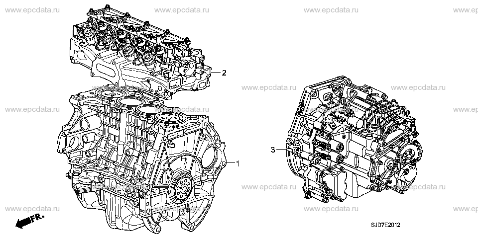 Parts scheme