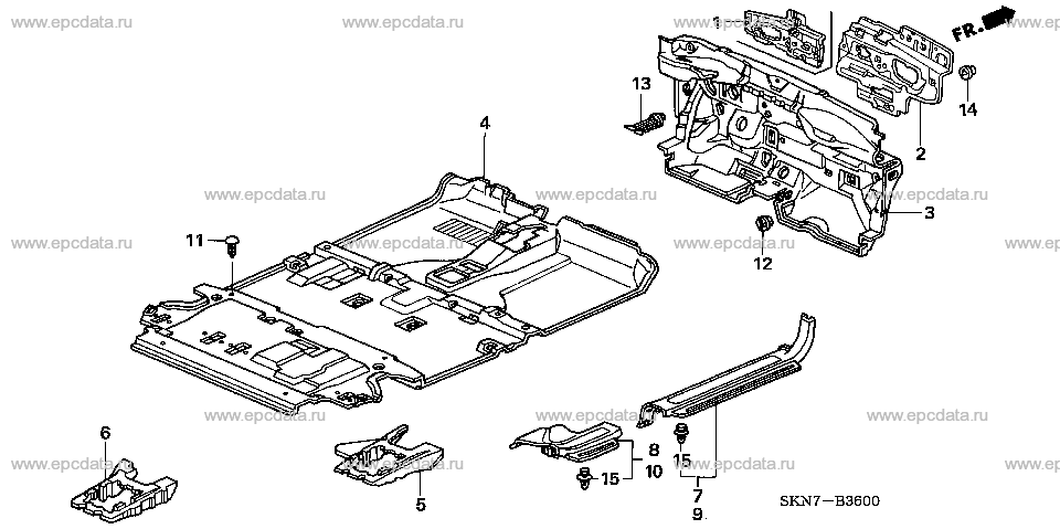 Parts scheme